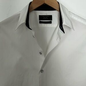 Rag & Bone Men’s Size 15 Tailored Fit Long Sleeve 100% Cotton Button Down Shirt